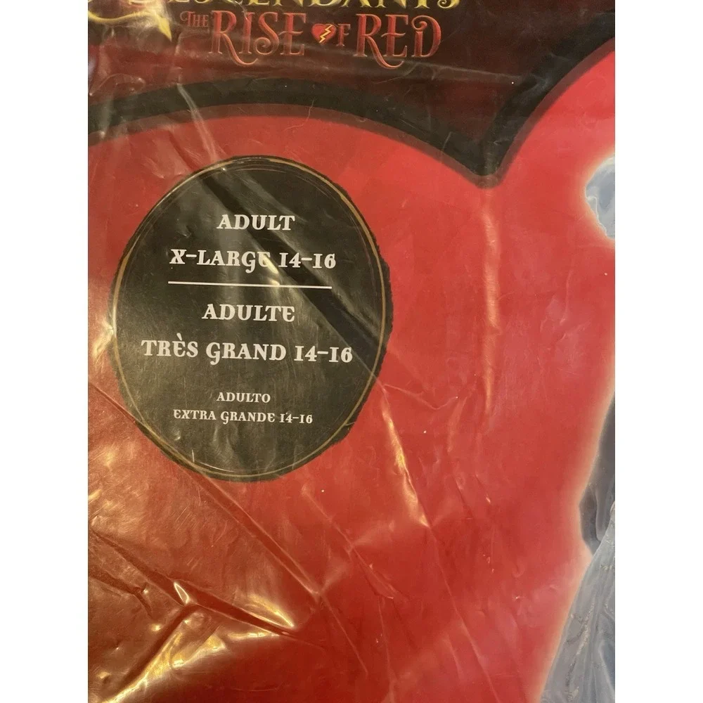 Disney Descendants The Rise‎ Of Red Cinderella Adult Costume Size XL Plus 14-16